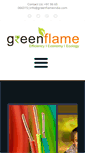 Mobile Screenshot of greenflameindia.com